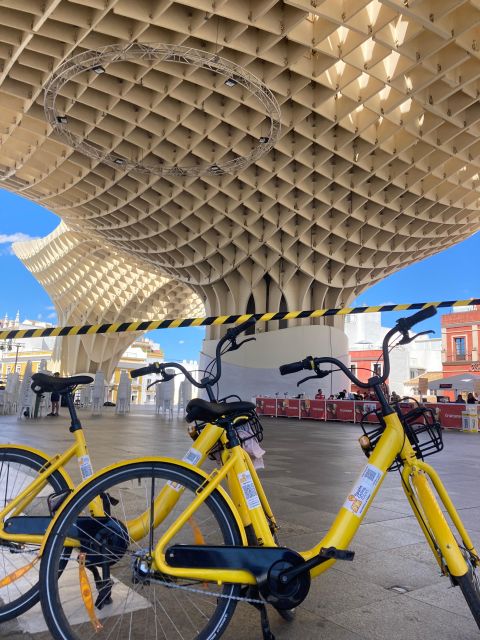 Bike Tour in Seville - Plaza de España, the tour’s visual centerpiece