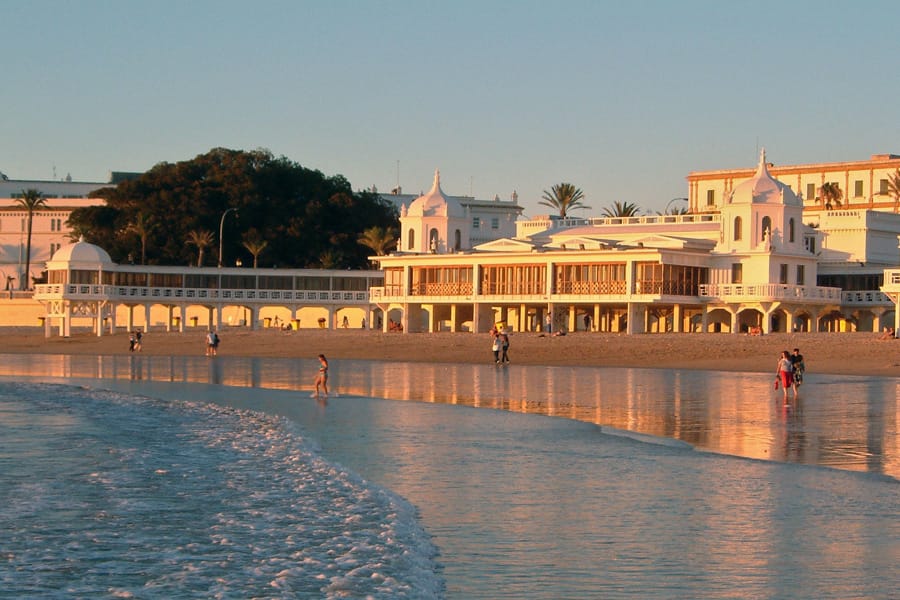 Cadiz Full-Day Guided Excursion from Seville - Gran Teatro Falla and Plaza de España