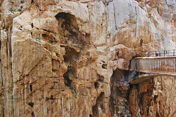 El Caminito del Rey Path - The scenery, viewed from above the gorges