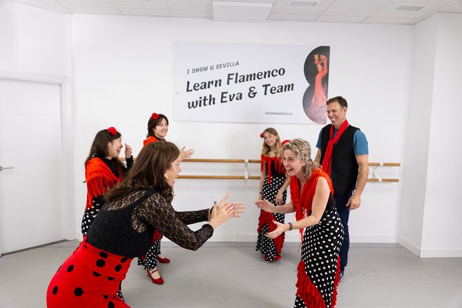 Flamenco Dance Class in Seville with optional Flamenco Costume - A friendly class, with a few practical limits