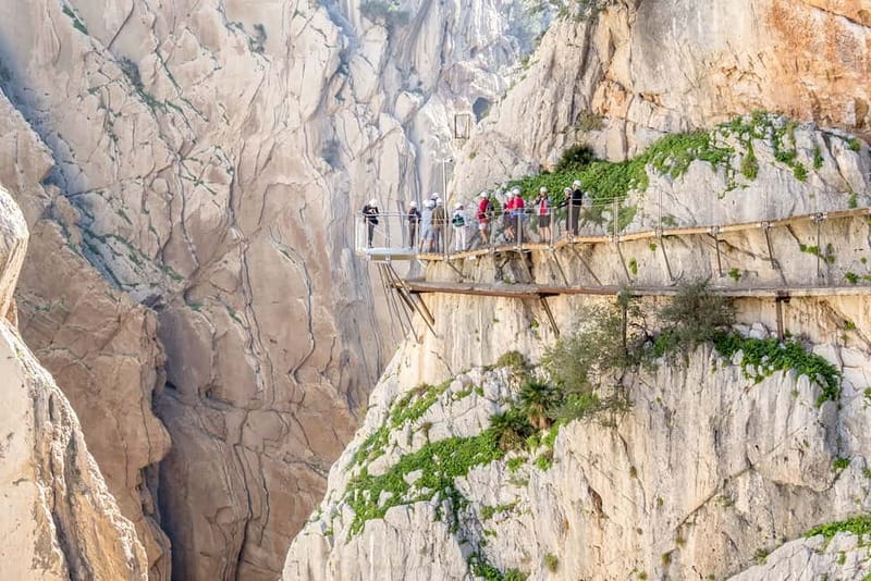 From Seville: Caminito del Rey Hike Day Trip - Entering the Caminito del Rey walkway