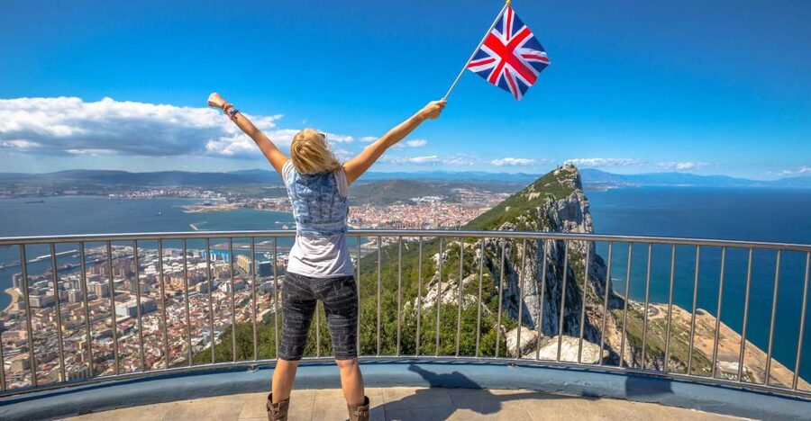 From Seville: Gibraltar Sightseeing Tour - Europa Point and the view toward Africa