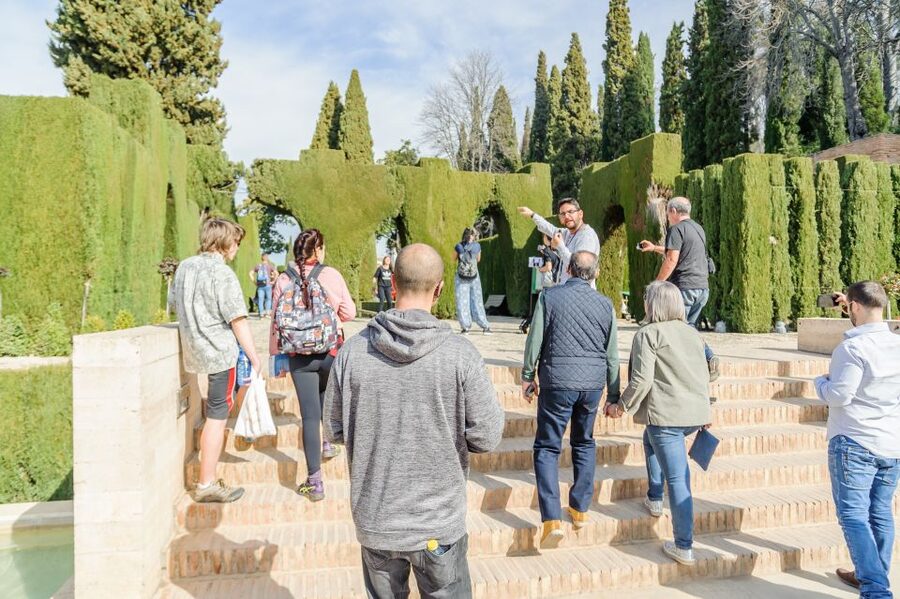 From Seville: Granada Day Trip Alhambra and Albaycin - The Alcazaba, fortress walls and wide Granada views