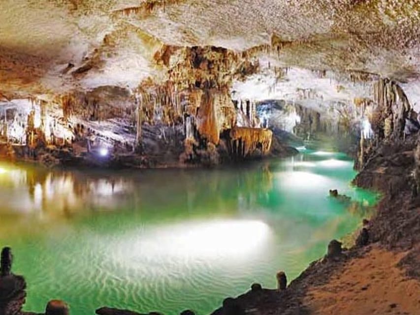 From Seville: Iberian Ham Full-Day Tour to Aracena - Inside Gruta de las Maravillas
