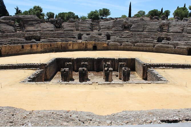 Game of Thrones filming locations, Itálica, Seville - The amphitheater and its Roman passageways