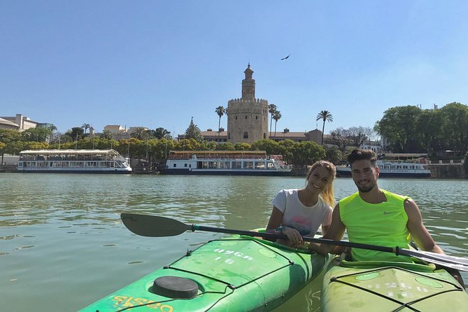 Kayak Tour or Seville Rental - The Centro Comercial Torre Sevilla and the final stretch