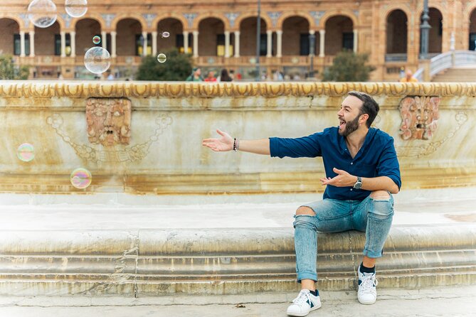 Make Seville unforgettable: Private Photoshoot at Plaza de España - Meeting at Torre Norte and getting started