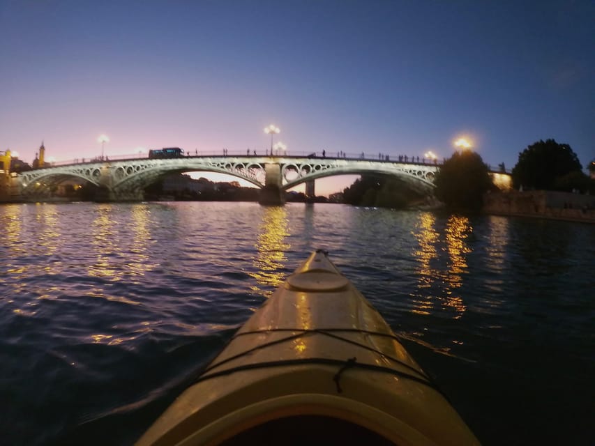 Night Kayak: Historic Seville, Triana and La Cartuja - Starting at the Antigua Almonas de Triana