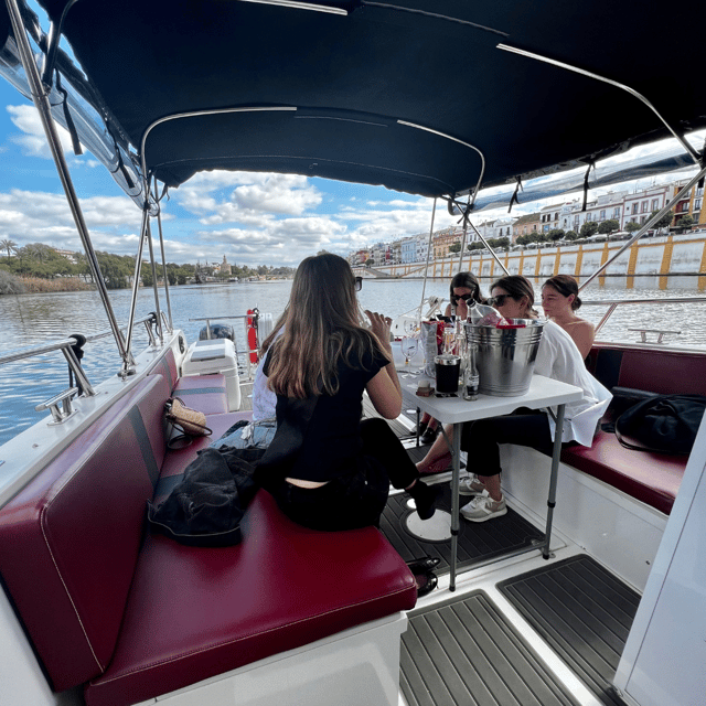 Private boat trip on the Guadalquivir - Torre del Oro and Seville’s historic center