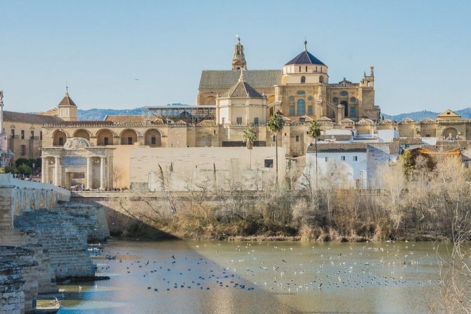 Private Transfer Seville to Granada with a Tour of Cordoba/Mosque - Roman Bridge, river views, and old water mills