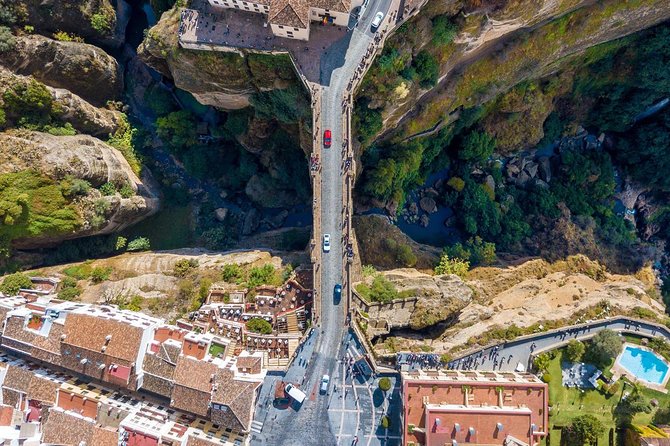 Ronda and White Villages from Seville - The Alameda del Tajo and the edge of the gorge