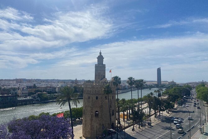 Sangria Tasting Experience in Sevilla, Spain - The rooftop setting and Seville views