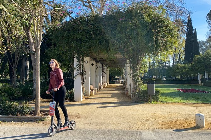 Scooter tour in Seville - Real Alcázar of Seville from the outside