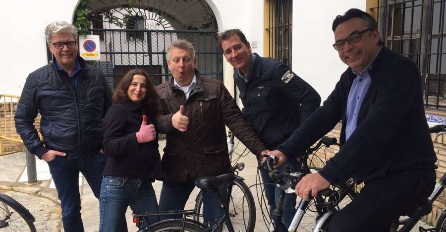 Seville: 2.5-Hour Private City Tour by Bike - María Luisa Park and the 1929 exhibition grounds
