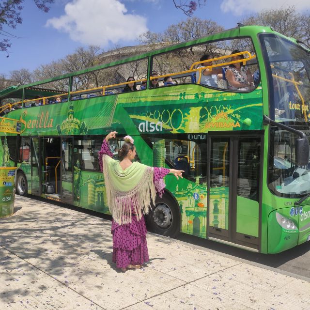 Seville: 2-Day Hop-on Hop-off Bus Ticket - Starting beside the Torre del Oro
