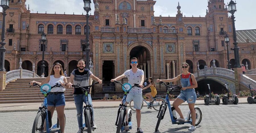 Seville: 2-Hour Electric Kickscooter tour - Through the Gardens of Murillo