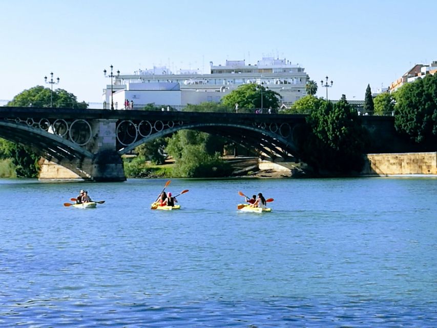 Seville: 2–Hour Guadalquivir River Kayaking Tour - Puente de San Telmo and the return paddle