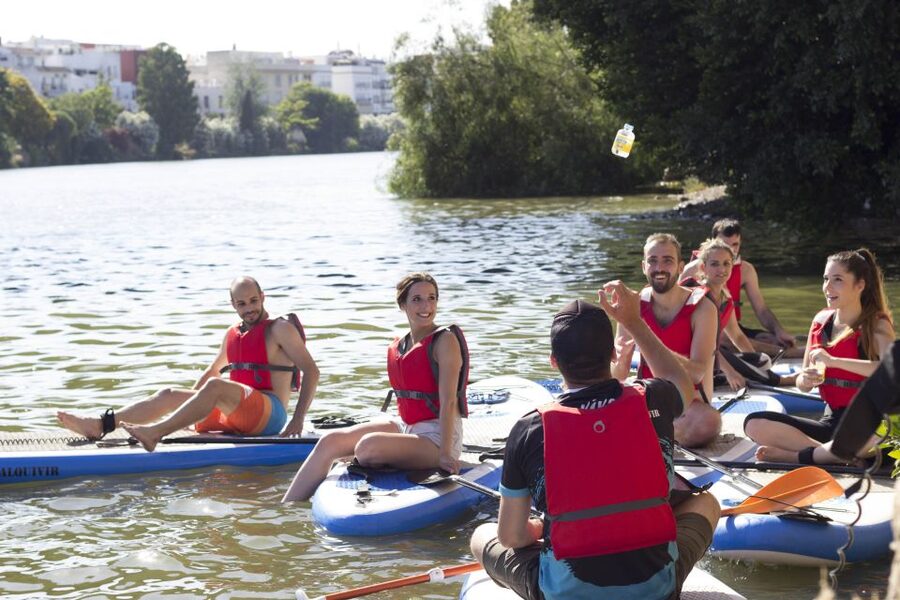 Seville: 2 Hour Paddle Surf Class - The short theory class before you paddle