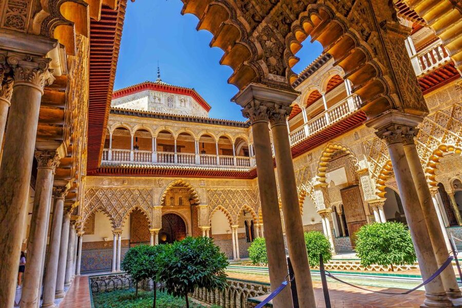 Seville: Alcázar Guided Palace Tour with Priority Access - Courtyards, chambers, and changing styles