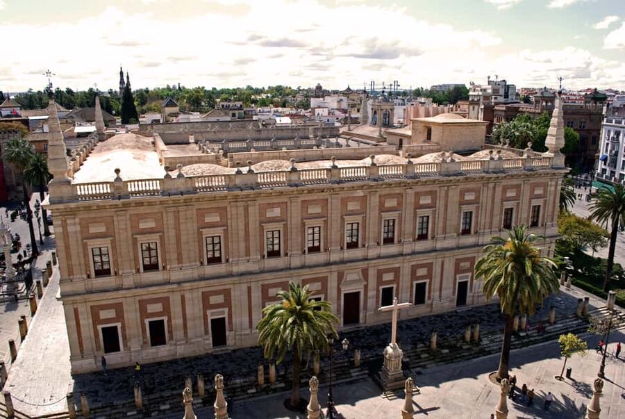 Seville: Archive of the Indies Guided Tour - A building born from a commercial dispute