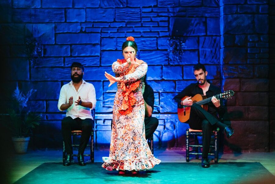 Seville: Baraka Sala Flamenca Show with Drink in Triana - Arriving at Baraka on Pureza Street