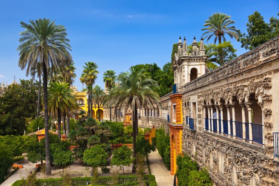 Seville: Cathedral, Giralda, and Alcazar Guided Tour - The Royal Alcazar: Islamic design, royal rooms, and gardens