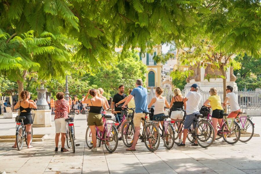 Seville City Bike Tour: Top Seville's Monuments - Through the Murillo Gardens to the old tobacco factory