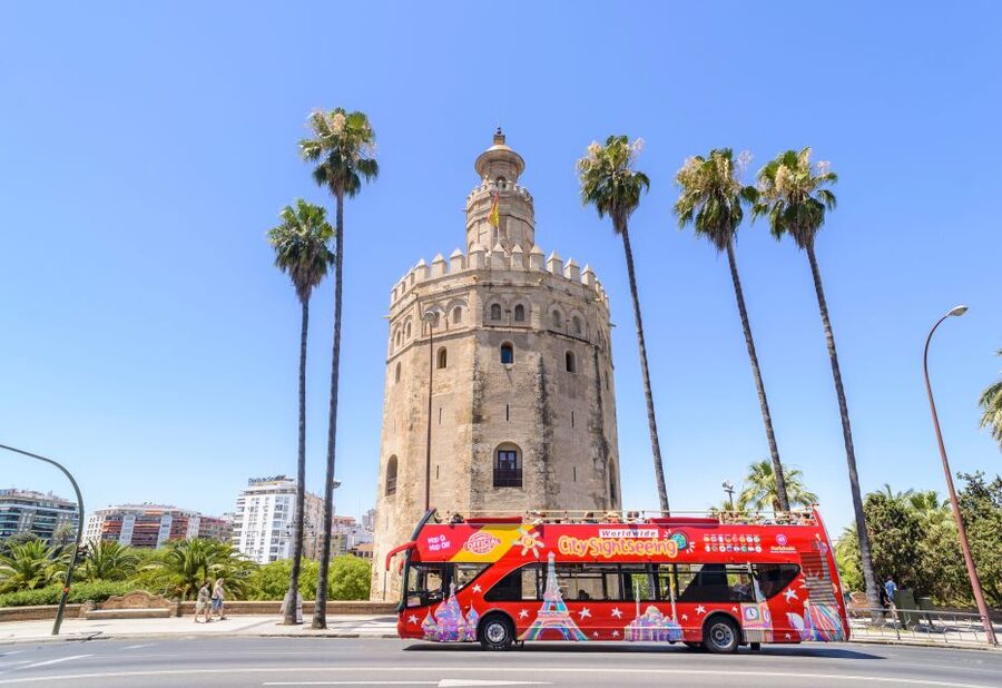 Seville: City Sightseeing Hop-On Hop-Off Bus Tour - Stop 1: Paseo de Colón and the bullring