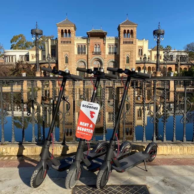 Seville: Electric Bike City Tour - María Luisa Park and Plaza de España