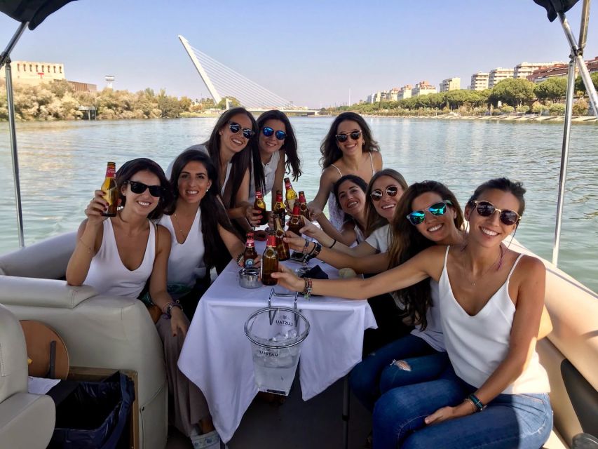 Seville: Exclusive River Boat Tour with Tapas - What you actually eat and drink onboard