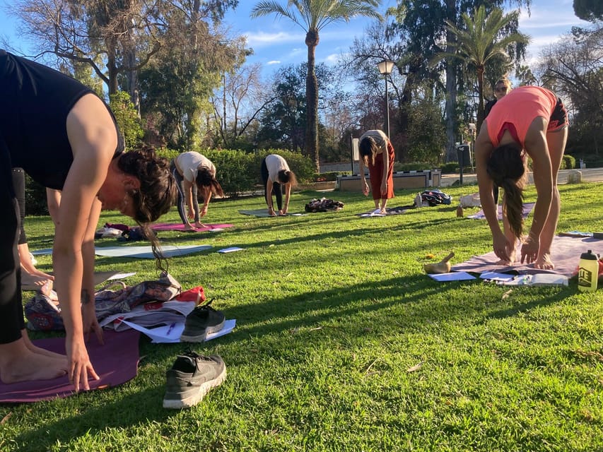 Seville: Group Yoga classes All levels - in French - What Jennifer’s one-hour class includes