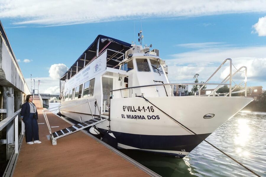 Seville: Guadalquivir Boat Tour with Optional Lunch/Dinner - Sun terrace, indoor comfort, and the weather