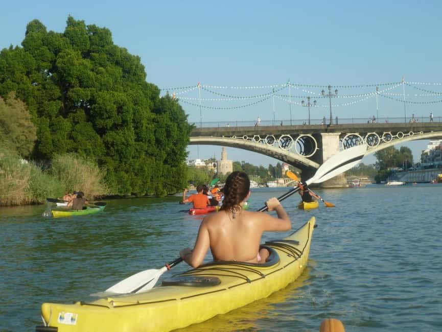 Seville: Guadalquivir River Kayak Tour or Kayak Rental - Group size changes the support you receive
