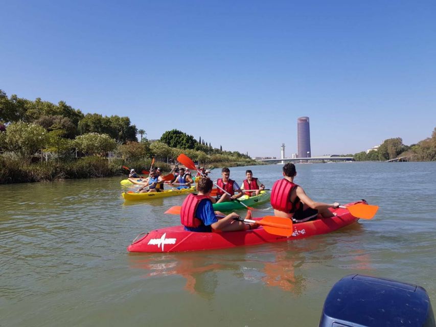Seville: Guadalquivir River Kayaking Trip - Choosing your direction and river landmarks