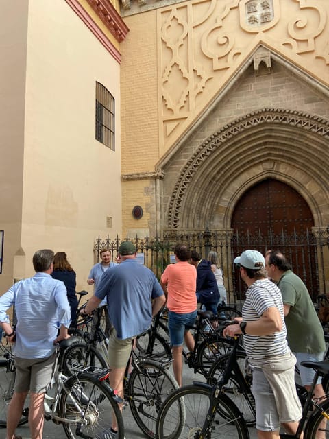 Seville: Guided Tour by Electric Bike - The Cathedral and Alcázar from the outside