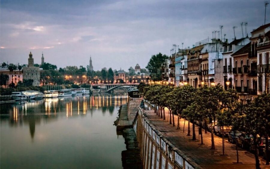 Seville: Half-Day Flamenco & Tapas Night - Seeing Triana beyond the river view