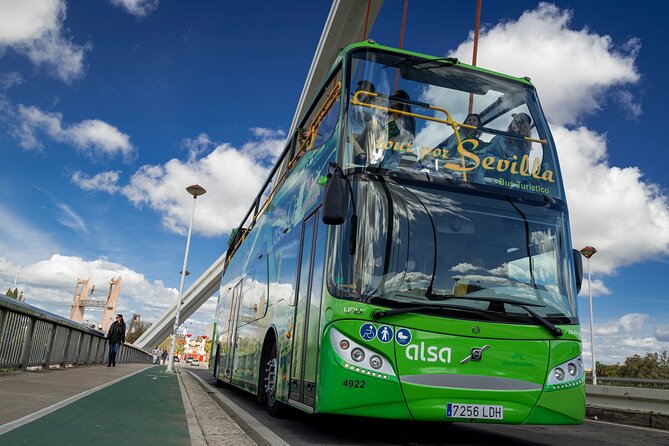 Seville Hop-On Hop-Off Bus Tour for 48 hours - María Luisa Park leads to Plaza de España