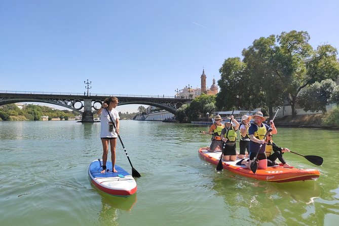 Seville: Paddle Surf on an XXL Board - Games, music, and the possibility of a splash