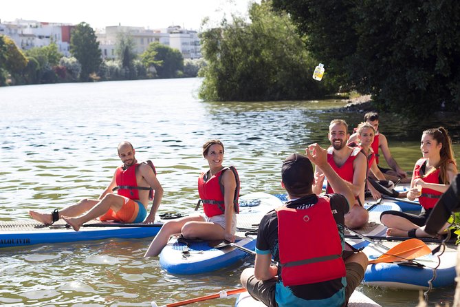 Seville Paddle Surf Sup in the Guadalquivir River - Starting at Plaza de Armas and getting on the water