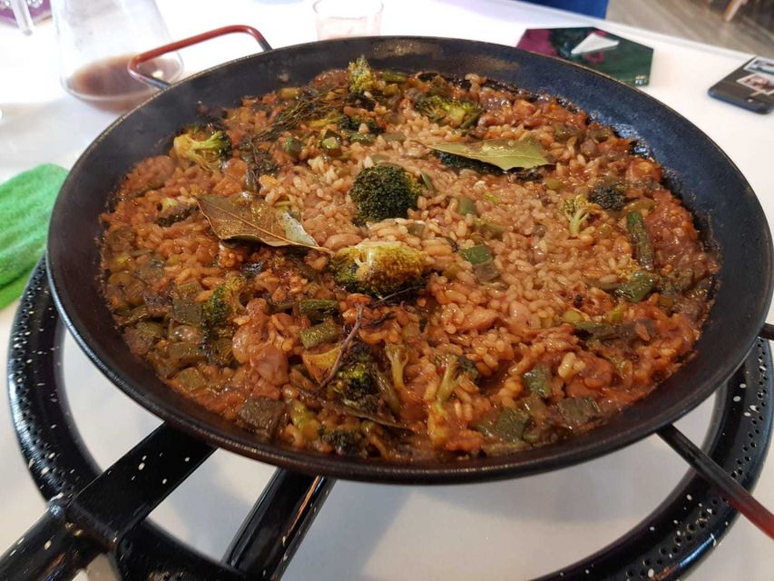 Seville: Paella Showcooking Experience - Timing, meeting point, and cancellation