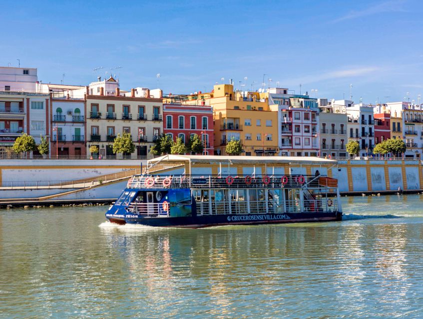 Seville: Panoramic Cruise, Hop-On-Hop-Off Bus & Walking Tour - Take the Guadalquivir from Marqués del Contadero