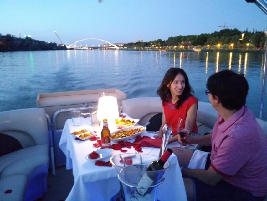 Seville: Private Boat Tour with Paella Lunch and Drinks - Starting in Triana beside the bridge