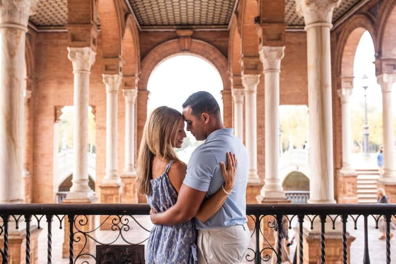 Seville: Professional Photoshoot and Video - Why Plaza España Makes Such a Good Photo Studio