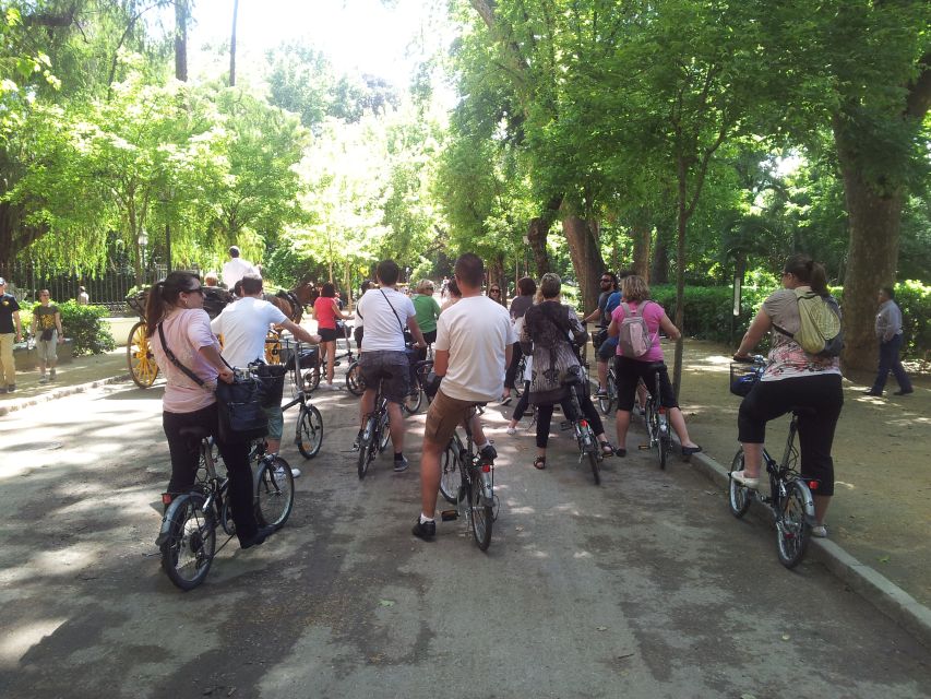 Seville: Relaxing Electric Bike tour with Tour Guide - Quiet paths through the Jardines de Murillo