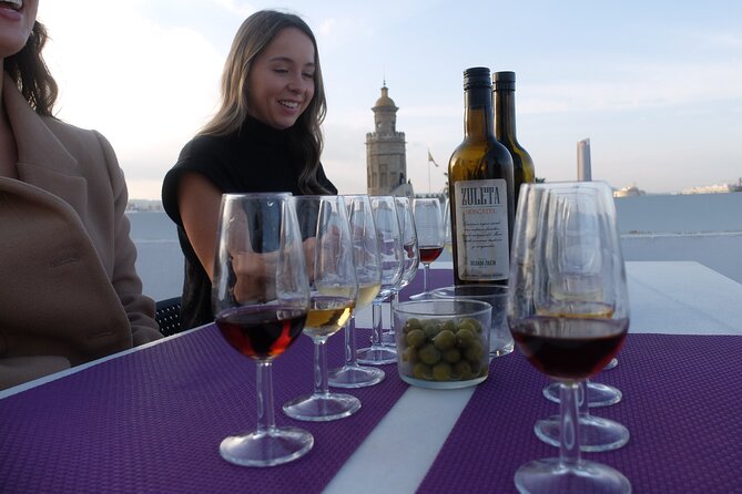Seville: Sherry Wine Tasting Experience - The room, the rooftop, and the view from C. Carlos Cañal