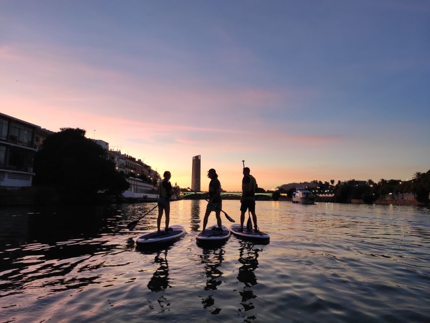 Seville: Sunset and Evening Paddle Boarding Tour - Meeting on Calle Betis before sunset