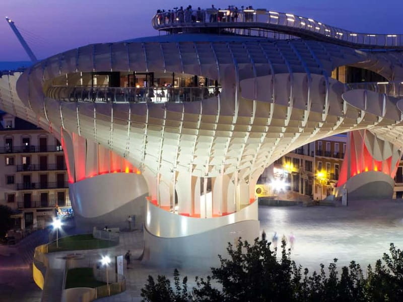 Seville: Sunset Roof Top Walking Tour - Plaza de Jesús de la Pasión and the first rooftop views