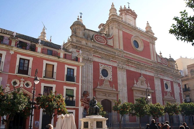 Seville tour with private car - The Cathedral and Giralda from outside