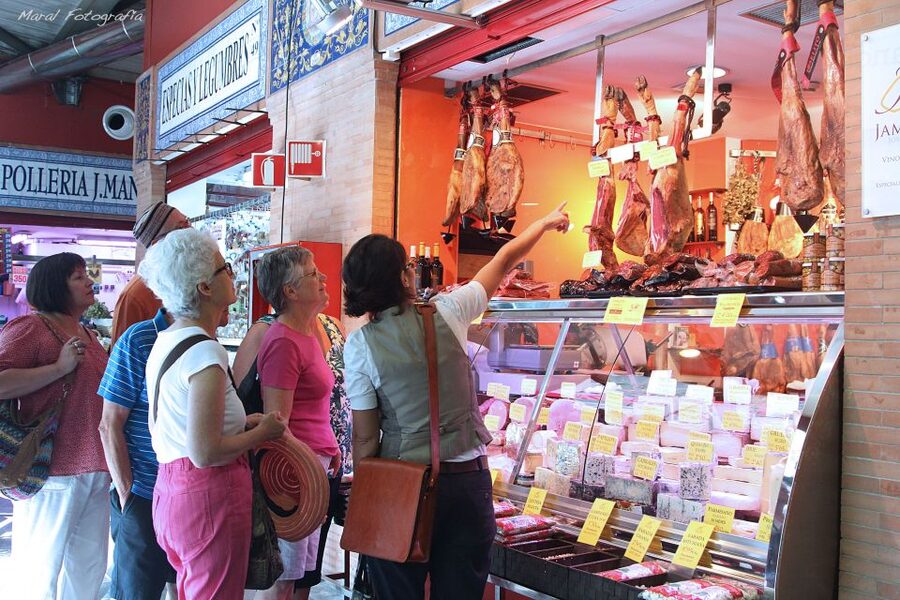 Seville: Triana Market Tour with Tastings - Iberian ham, cheese, and the savory tastings
