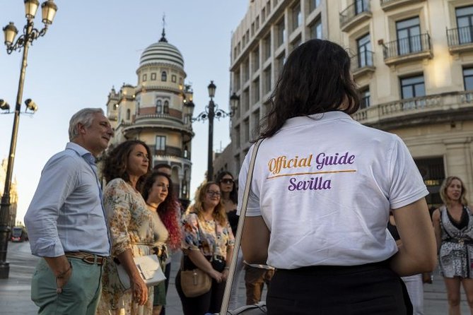 Seville Wine and Tapas Tour - Walking between bars in the old center